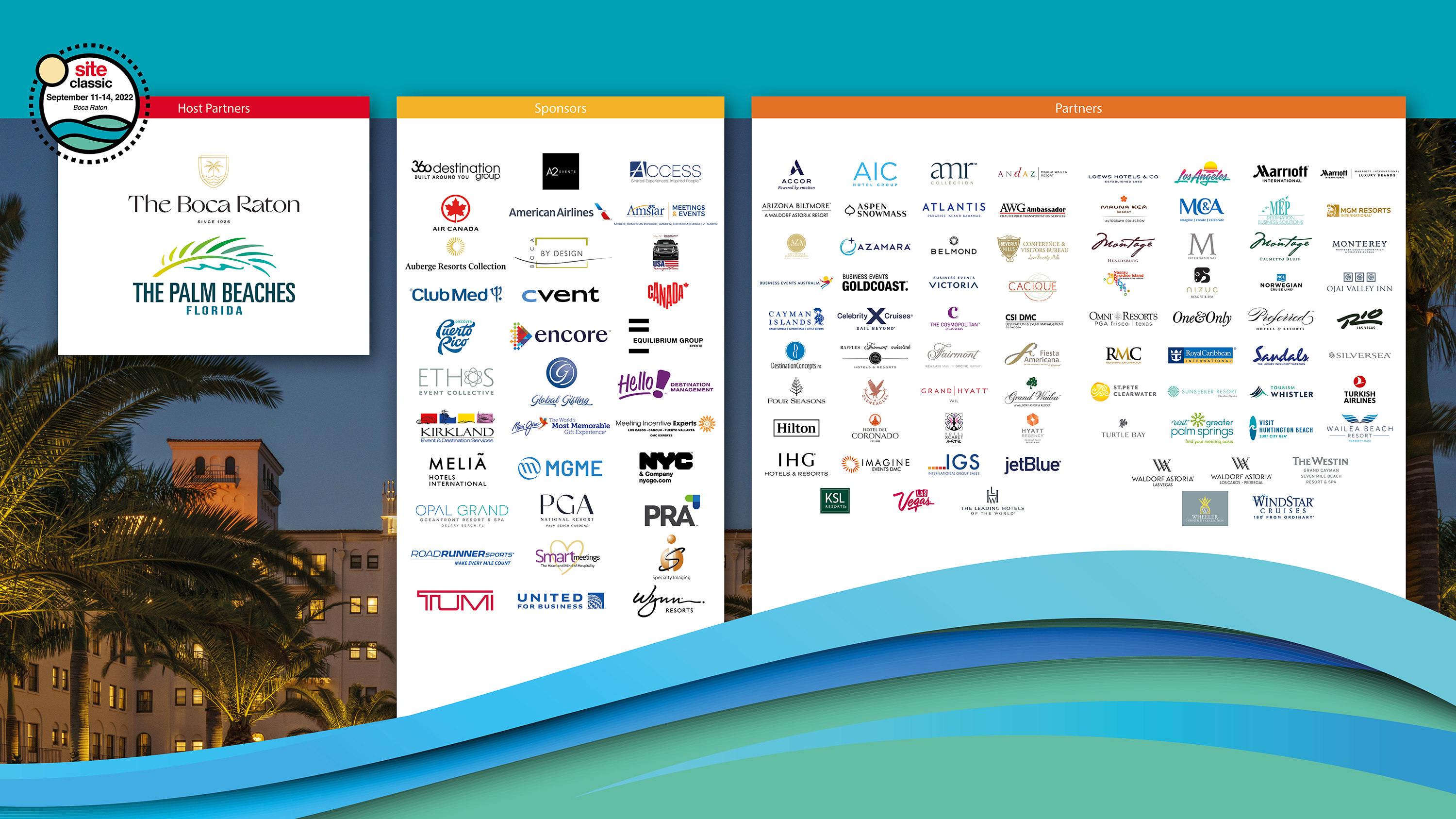 site classic sponsors