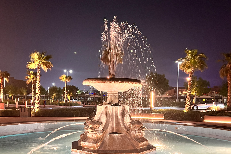 The Fountain that features in the Opening Credits of Friends