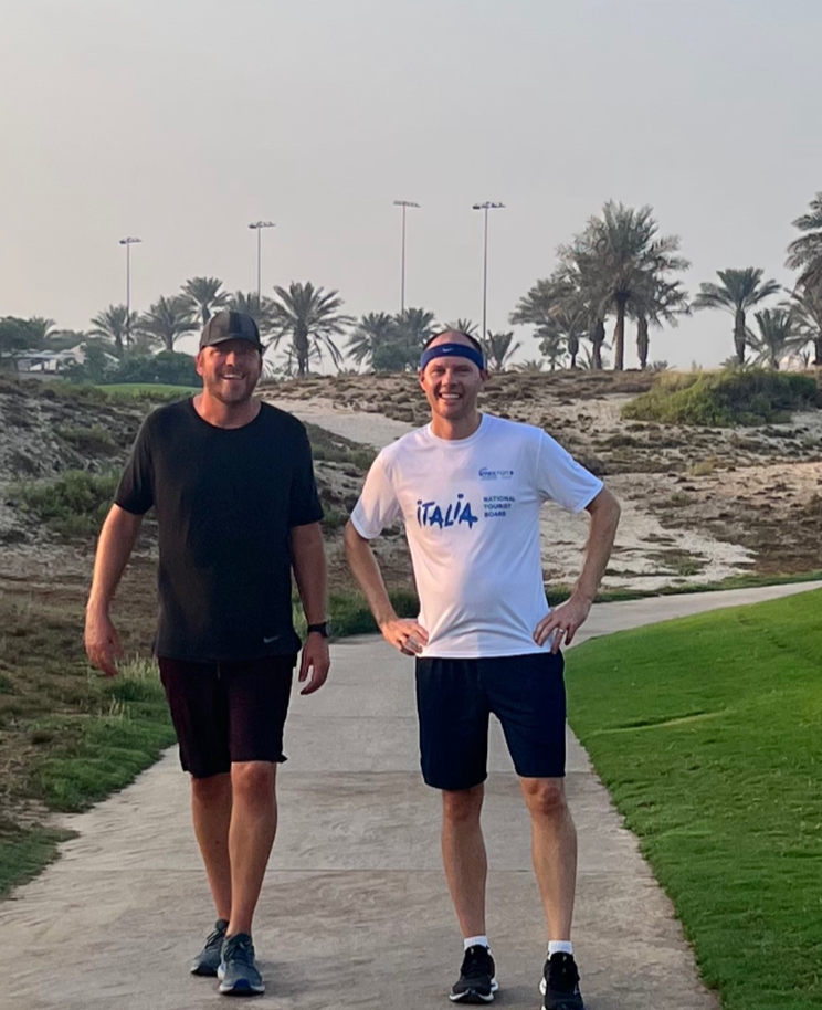 Kevin Edmunds & Mark Swets on the early shift 