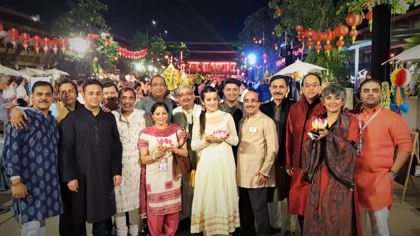 Site India in Thailand for the global conference