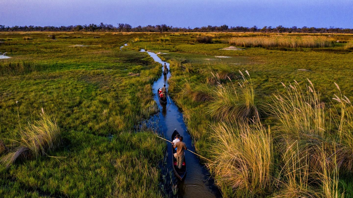 rafting on African lakes